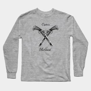 Captain Blackbeard Pistols Long Sleeve T-Shirt